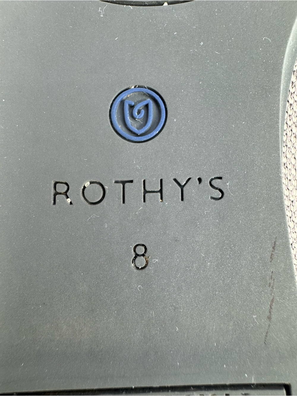 Rothy’s Khaki Round Toe Knit Women’s Ballet Flats Size 8 - Picture 6 of 6